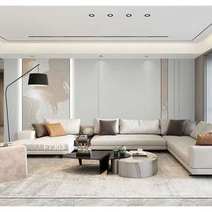 Panneau mural de décoration intérieure Aimsp, décoration murale de fond de télévision, panneau mural en pierre PVC, panneau mural en marbre - Product Image 3