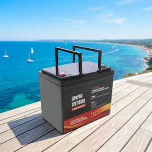 Promo Panas Baterai Lithium LiFePO4 12V 100Ah Isi Ulang dengan Smart BMS - Product Image 1
