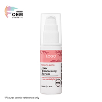 Aangepaste Veganistische Haarbehandeling Groei Herstel Dunner Voller Uitziend Haar Collageen Laat In Biotine Groei Serum Voor Kroeshaar Beschadigd