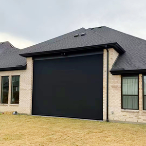 MINGYU 2026 - Persianas enrollables <span class=keywords><strong>de</strong></span> PVC lisas para exteriores, resistentes al viento, con control remoto, cremallera, pantalla inteligente <span class=keywords><strong>Alexa</strong></span>, estilo francés - Product Image 2