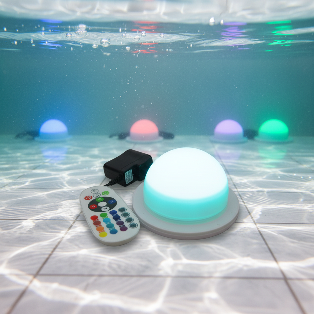 Colorful ABS LED Chip Light with Colored Cover LED Bulb Decoration