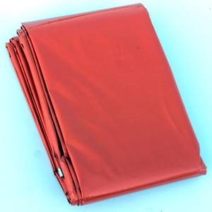 Couverture d'urgence Showtime 130x210cm, sac de couchage imperméable pour la survie en plein air, utilisation en premiers secours - Product Image 3