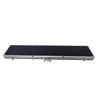 Étui rigide en aluminium pour cannes à pêche, boîte de rangement pour matériel de pêche, mallette à outils longue pour les vacances