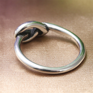 Stainless Steel Bowknot Ring Men's Retro Punk Style Jewelry Gift 280690 - Product Image 4