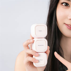 Portable Magnetic Cosmetic Storage Box, <strong>Capsule</strong> Storage Box, Space Utilization, Magnetic Stacking for Travel Face Cream 3-pack - Product Image 4