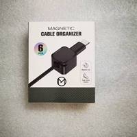 Support de fil de charge de téléphone adhésif fort gestion de câble magnétique pour voiture de bureau à domicile