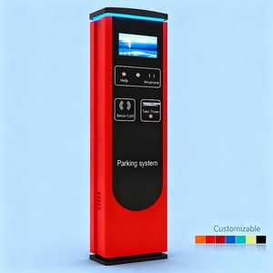<strong>Smart</strong> <strong>Parking</strong> Card <strong>Management</strong> System License Plate Recognition Camera Barrier Gate With Automatic Ticket Dispenser System - Product Image 2