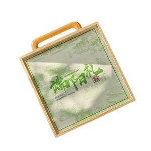 Wooden <b>Gift</b> <b>Box</b> Rectangle Solid Color Covered Multi-purpose <b>Gift</b> Storage <b>Box</b> - Product Image 2