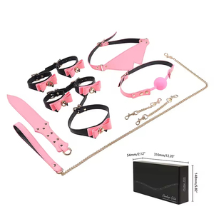 Игрушки SM для взрослых: светящийся плетельный пояс для БДСМ, фетиш-наборы с бантом, сексуальные кожаные игрушки SM для мужчин - Product Image 6