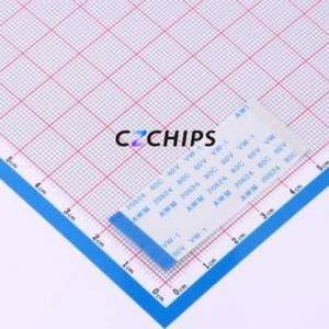 FFC-0.5-38P-50mm-B FFC Cable (Flexible Flat Cable) P=0.5mm Connector 38P 0.5mm 0.3mm Reverse - Product Image 1