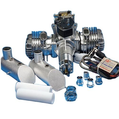 Original DLE111 111CC Twin Cylinder 2-strokes Gasoline / Petrol Engine for RC Airplane