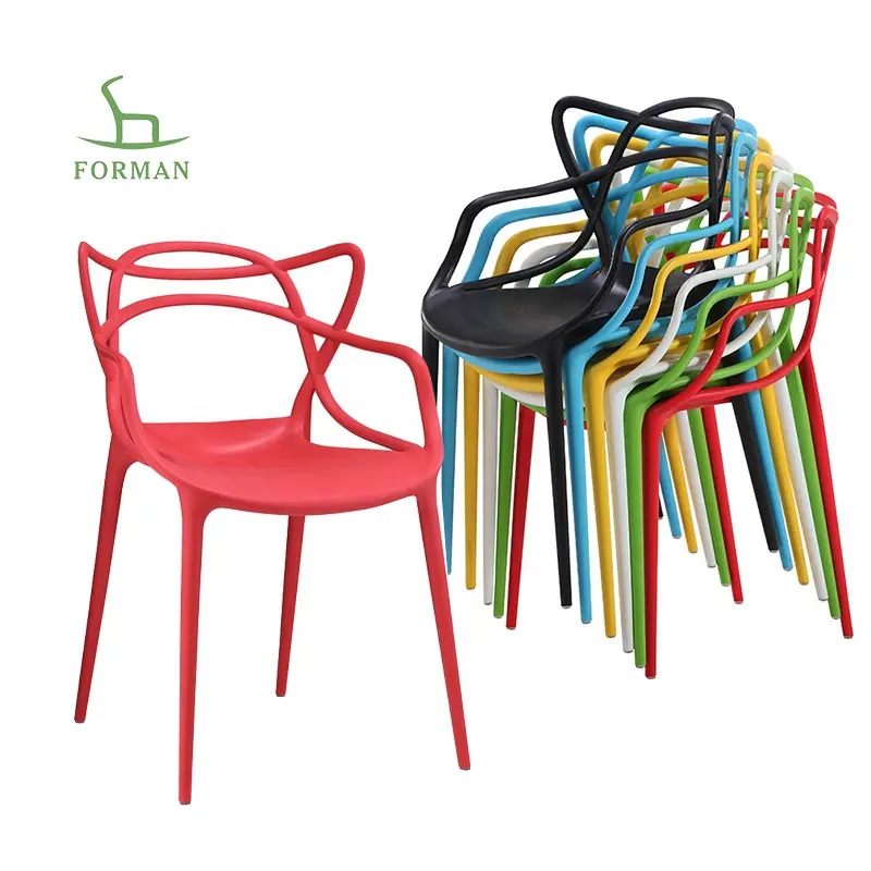 Groothandel Stapelbare Plastic Rotan Fauteuils Meubels Klassieke Sillas Plastic Stoelen Voor Indoor Outdoor Evenementen