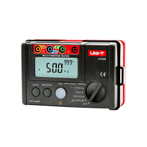 มิเตอร์ไฟฟ้าอเนกประสงค์ UT526 UNI-T 1000V เครื่องทดสอบ10000ติดตั้งจอแสดงผล - Product Image 4