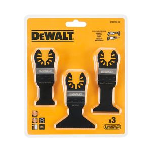 ใบเลื่อยเดวอลท์ มัลติฟิต แพ็ค 3 ใบ สำหรับตัดไม้ - Product Image 1