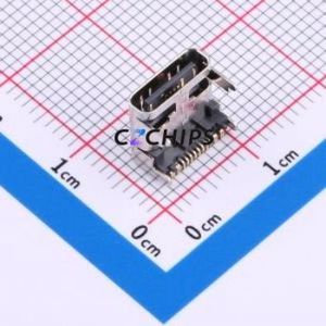 TYPE-611D-T3-5A USB Connector SMD Connector ( Connector Type: Type-C )( Protocol Standard: USB 3.1 )( Gender: Female ) - Product Image 1