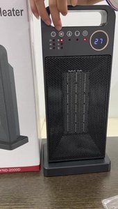 Nouveau radiateur 2000W pour pièce, télécommande, chauffage électrique, écran tactile, radiateurs domestiques, vertical, tête oscillante à 60 degrés - Product Image 6