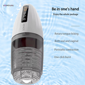 Juguetes Masturbadores Masculinos Manos Libres, Copa de Vagina Doble Realista, Máquina de Succión de Pene, Vagina Artificial para Hombres, Vagina Doble Realista - Product Image 4