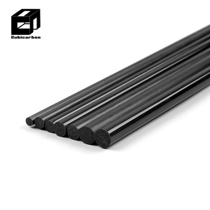 Tige solide <span class=keywords><strong>en</strong></span> fibre de verre ou <span class=keywords><strong>en</strong></span> carbone sur mesure, découpe CNC, bâton solide <span class=keywords><strong>en</strong></span> carbone noir mat, diamètre de 2,5 mm, 3 mm, 4 mm à 25 mm - Product Image 3