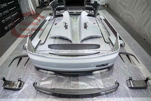 Pare-chocs avant en fibre de carbone sèche de style M pare-chocs arrière garde-boue jupe latérale spoiler arrière kit de carrosserie pour Rolls-Royce <span class=keywords><strong>Wraith</strong></span> - Product Image 4