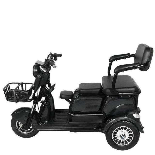 Hot Selling Three Wheels Electric Bike 3 Wheels Electric Scooter for Adults Wholesale High Solar Electric Scooter