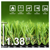 Gazon artificiel à poils courts pour putting green, pelouse synthétique lisse et élastique pour parcours de golf, jardin et mini-golf