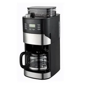 Super Automatische Espressomachine Koffiezetapparaat Met Ingebouwde Conische Burr Grinder,