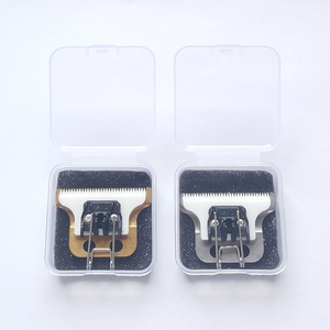 Cuchilla de Acero Inoxidable para Recortadora de Cabello Eléctrica, Juego Dorado para T-Wide 8081/8171 - Product Image 4