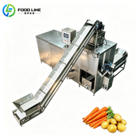 Machine à peler à la vapeur pour taro, pommes, pêches, poivrons, carottes, tomates, pommes