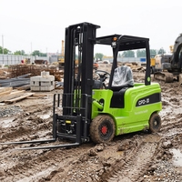 CE-zertifizierter Elektro-Gabelstapler, Kleiner Neuer Elektro-Gabelstapler für Landwirtschaft, Mini 1,5-3 Tonnen Elektro-Gabelstapler