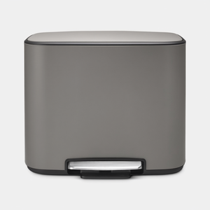 Cestino per Rifiuti Brabantia 11 L con Pedale, Grigio Minerale - Product Image 2