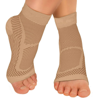 Manchon de compression pour la cheville, soulagement de la tendinite d'Achille, douleur articulaire, fasciite plantaire, avec soutien de la voûte plantaire