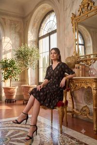 Robe d'été bohème à imprimé floral pour femmes, robe décontractée pour les fêtes, robe élégante pour les vacances, style tendance pour femmes - Product Image 2