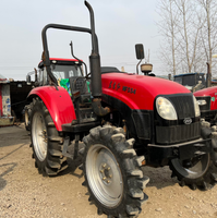 Traktor YTO 4WD 55HP, Mesin Pengolah Tanah, Traktor Pertanian, Kemudi Hidrolik Penuh, Traktor YTO