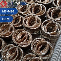 Customized Factory Large DIN 471 304 304L 316 316L 904L Normal/ Heavy Duty External Retaining Rings Circlips for Shafts