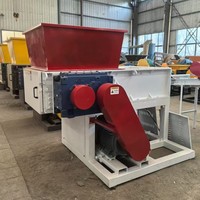Broyeur à haut couple à axe unique pour lingots d'étain, broyeur de prétraitement des lingots d'étain pour la fusion, machine de broyage des scories d'étain usagées