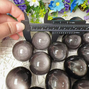 Piccola <span class=keywords><strong>sfera</strong></span> di ossidiana in argento naturale lucida <span class=keywords><strong>sfera</strong></span> di ossidiana <span class=keywords><strong>nera</strong></span> <span class=keywords><strong>sfera</strong></span> di pietra preziosa ossidiana <span class=keywords><strong>sfera</strong></span> di cristallo Chakra guarigione - Product Image 4