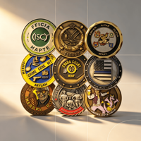 Breloques logo promotionnelles, nouveauté, rectangulaires, pièces de monnaie pirate personnalisées
