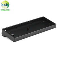 Boîtier de clavier d'ordinateur CNC en aluminium de haute qualité personnalisé avec des services de fraisage d'usinage CNC de précision