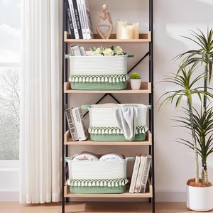 <span class=keywords><strong>Panier</strong></span> de rangement en corde de coton, bacs organisateurs en forme de cube, <span class=keywords><strong>panier</strong></span> à linge pour bébé, pour vêtements, jouets, couches, animaux de compagnie - Product Image 5