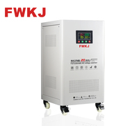 Régulateur de tension monophasé 20 KVA en cuivre, modèle SVC/TND, entièrement automatique et réglable, avec écran LCD, 50/60 Hz, pour utilisation en centre de données