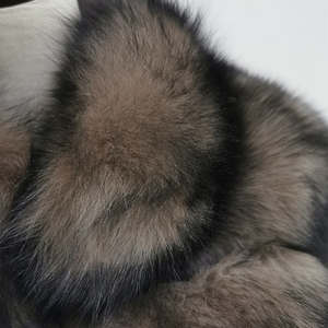 Chaqueta de piel de zorro Real para <span class=keywords><strong>mujer</strong></span>, abrigo de piel esponjosa Natural <span class=keywords><strong>a</strong></span> la moda, 60cm de largo, <span class=keywords><strong>2022</strong></span> - Product Image 6