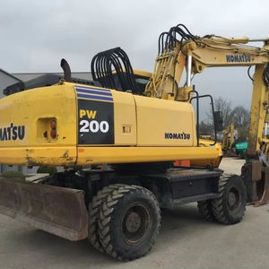 Excavadora de ruedas Komatsu de segunda mano japonesa, excavadora de ruedas Komatsu de 21, precio de venta de 2, 2 y 2 - Product Image 1