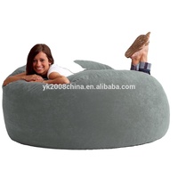 Fauteuils pouf en peluche personnalisés avec remplissage en coton PP canapé jouet en gros