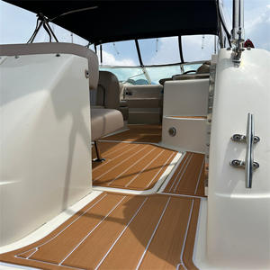 Suelo de Madera Moderno de EVA para Yates Sea Ray 260 Sundancer 1999-2004, Revestimiento de Cubierta de Teca, Fácil Instalación con Sistema de Clic - Product Image 6