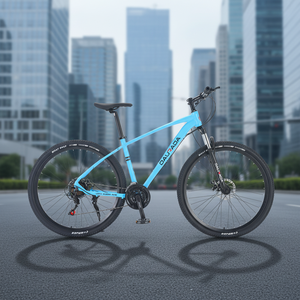 Bicicleta de Montaña <span class=keywords><strong>MTB</strong></span> de <span class=keywords><strong>29</strong></span> Pulgadas, 21 Velocidades, Frenos de Disco, Cuadro de Acero de Alto <span class=keywords><strong>Carbono</strong></span>, Ruedas de Aluminio, Asiento Cómodo, para Principiantes y Ocio - Product Image 1