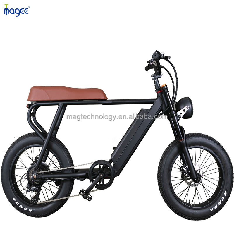 C卸売電動ファットバイクヴィンテージチョッパースタイル電動