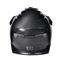 Casque de moto tout-terrain ABS certifié DOT de style nouveau pour hommes et femmes, respirant, pour le VTT, le rallye et le karting adulte