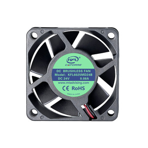 מאוורר קירור צירי DC 12V 24V ללא מברשות, בעל מהירות סיבוב גבוהה, עמיד בטמפרטורות גבוהות, עמיד למים בתקן IP68, למחשב נייד, ארון, UPS, מקרר, מייבש - Product Image 6