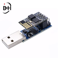 CH340C USB ESP8266 ESP01S Prog WIFI Módulo de descarga Placa de desarrollo para adaptador de programador Arduino