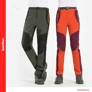 Sportface campeggio escursionismo inverno Sport all'aria aperta pantaloni caldi in pile impermeabile antivento pantaloni da pesca uomo donna arrampicata